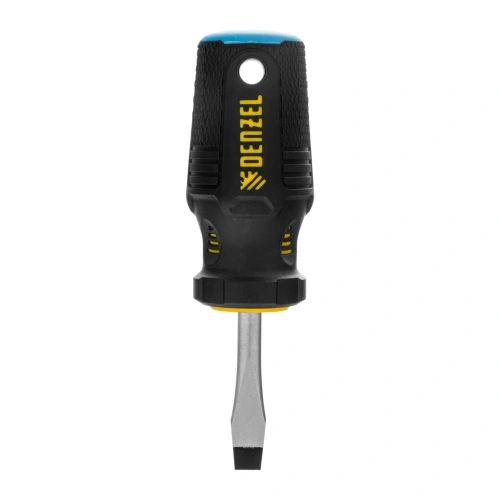 Отвертка, SL6x38 мм, S2, 3к рукоятка Denzel по ценам производителя в Казани с доставкой по всей России