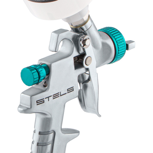 Краскораспылитель AG 810 HVLP, гравитационный, сопло 0.8 мм и 1 мм Stels купить в Москве с доставкой по всей России | ProtosMarket.ru