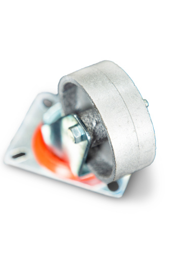 Колесо поворотное чугунное EM01 VKV 80 80 мм термостойкое купить в Москве с доставкой по всей России | ProtosMarket.ru