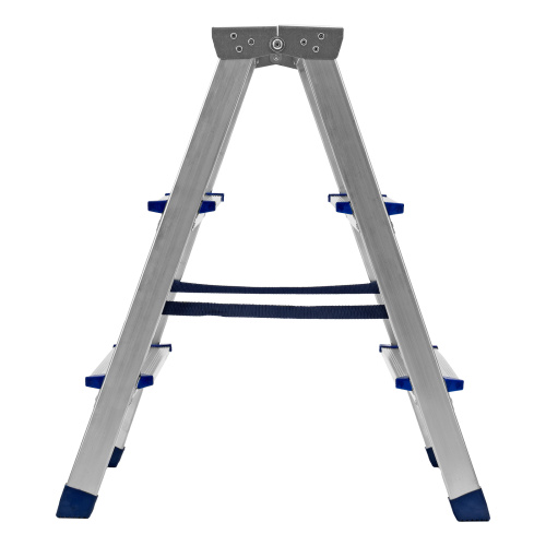 Стремянка двусторонняя 3 ступени, алюминиевая, Сибртех купить в Москве с доставкой по всей России | ProtosMarket.ru