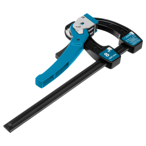 Струбцина реечная быстрозажимная 8, металлический корпус, рычажный храповой механизм, 200 мм Gross купить в Москве с доставкой по всей России | ProtosMarket.ru