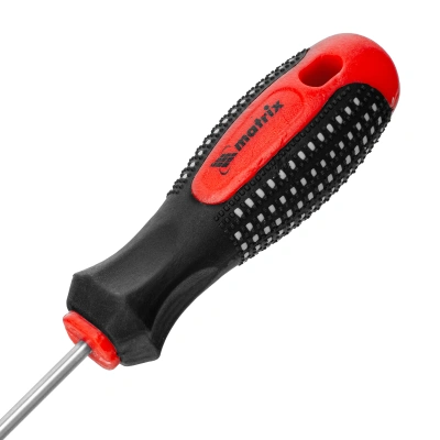 Отвертка Fusion, PH0 х 100 мм, CrV, трехкомпонентная рукоятка "Anti slip" Matrix по ценам производителя в Казани с доставкой по всей России