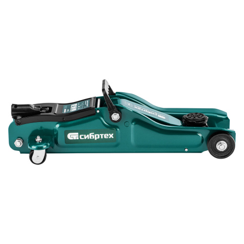 Домкрат гидравлический подкатной, 2 т, 85-330 мм, низкий подхват, в пласт. кейсе Сибртех по ценам производителя в Казани с доставкой по всей России