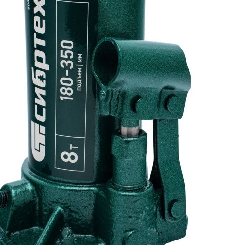 Домкрат гидравлический бутылочный, 8 т, 180-350 мм Сибртех купить в Москве с доставкой по всей России | ProtosMarket.ru