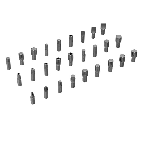 Набор инструментов, 1/2", 1/4", CrV, S2, пластиковый кейс, 194 предмета Denzel по ценам производителя в Казани с доставкой по всей России