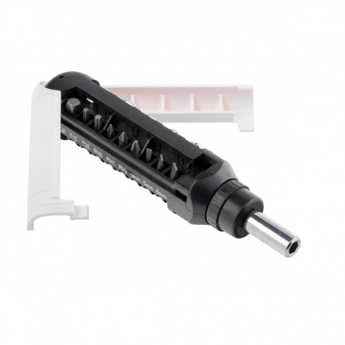 Отвертка реверсивная с набором бит и торцевых головок, 15 шт, CrV Matrix Pro купить в Москве с доставкой по всей России | ProtosMarket.ru