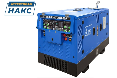 Двухпостовой дизельный сварочный генератор TSS DUAL DWG-500 по ценам производителя в Казани с доставкой по всей России