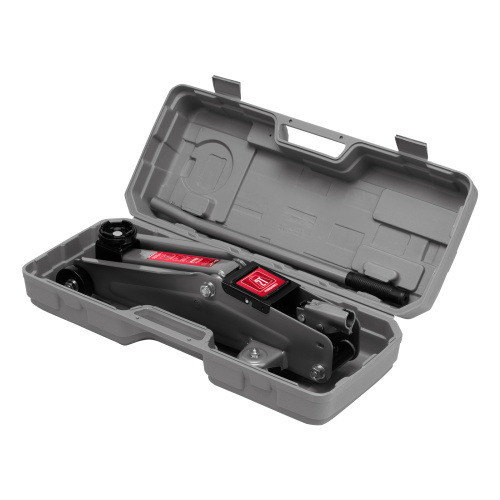 Домкрат гидравлический подкатной, 2 т, высота подъема 135-385 мм, в пластиковый кейсе Matrix купить в Москве с доставкой по всей России | ProtosMarket.ru