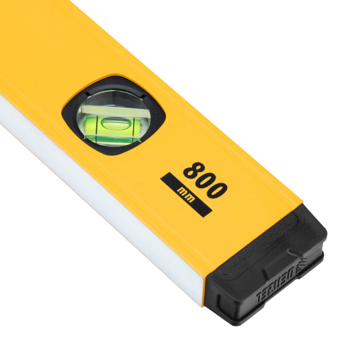 Уровень алюминиевый, магнит, фрезерованный, 3 глазка (1 зеркал.) 0,5 мм/м, 800 мм Denzel по ценам производителя в Казани с доставкой по всей России