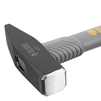 Молоток слесарный, 600 г, кованый, фибергласовая рукоятка c TPR покрытием Denzel купить в Москве с доставкой по всей России | ProtosMarket.ru