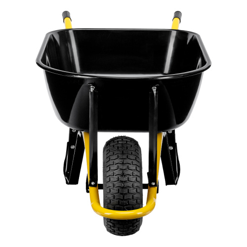 Тачка строительная, усиленная, объем 130 л, 230 кг, колесо 15х6.00-6 Denzel по ценам производителя в Казани с доставкой по всей России