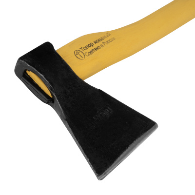 Топор кованный, в сборе, 600/850 г, деревянное топорище, 350 мм, Б1 купить в Москве с доставкой по всей России | ProtosMarket.ru