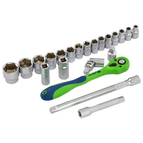 Набор инструментов 32 предмета, CrV, 1/2" Сибртех купить в Москве с доставкой по всей России | ProtosMarket.ru