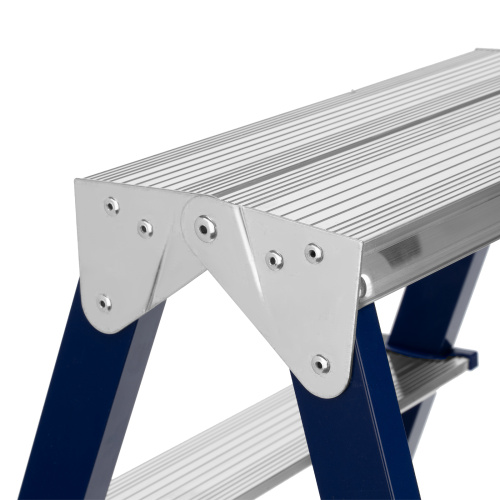 Стремянка двусторонняя 3 ступени, стальная, Сибртех купить в Москве с доставкой по всей России | ProtosMarket.ru