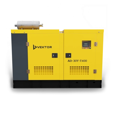 Дизельный генератор Vektor AD-30Y-T400 в шумозащитном кожухе с АВР по ценам производителя в Казани с доставкой по всей России