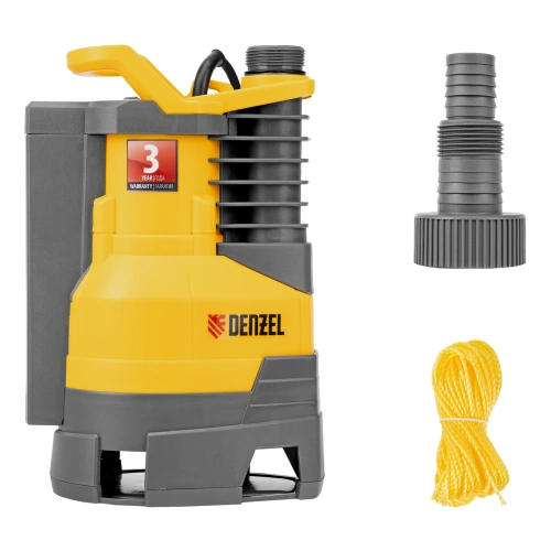 Дренажный насос DPХ450, 450 Вт, подъем 5 м, 9000 л/ч Denzel по ценам производителя в Казани с доставкой по всей России