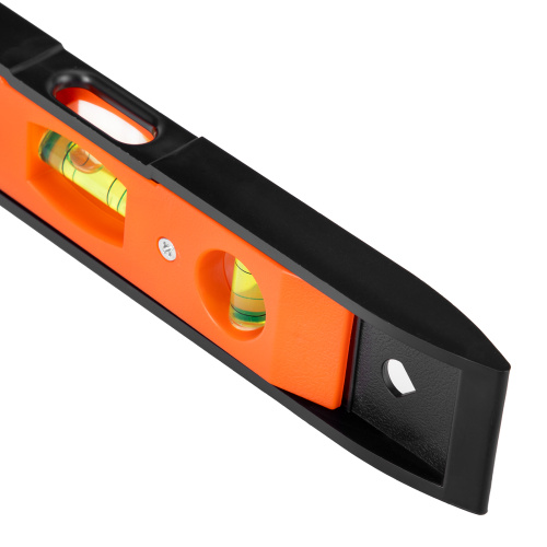 Уровень, 225 мм, 3 глазка, пластмассовый "Торпедо" (II) Sparta по ценам производителя в Казани с доставкой по всей России